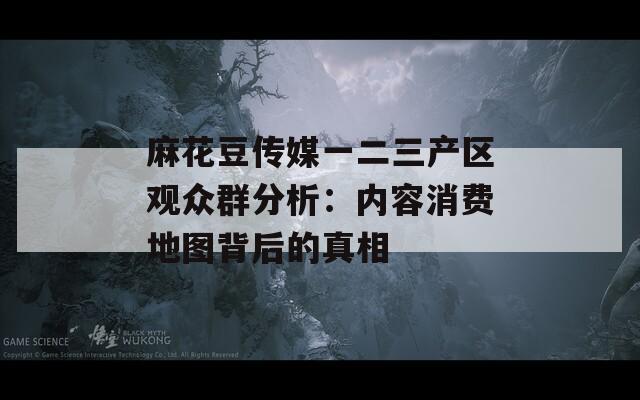 麻花豆傳媒一二三產區觀眾群分析：內容消費地圖背后的真相