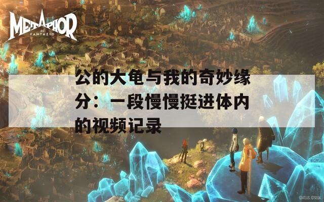 公的大龜與我的奇妙緣分：一段慢慢挺進體內的視頻記錄